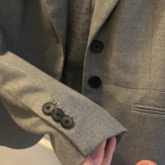 RW & CO SIZE 4 GREY BLAZER - Picture 4 of 5